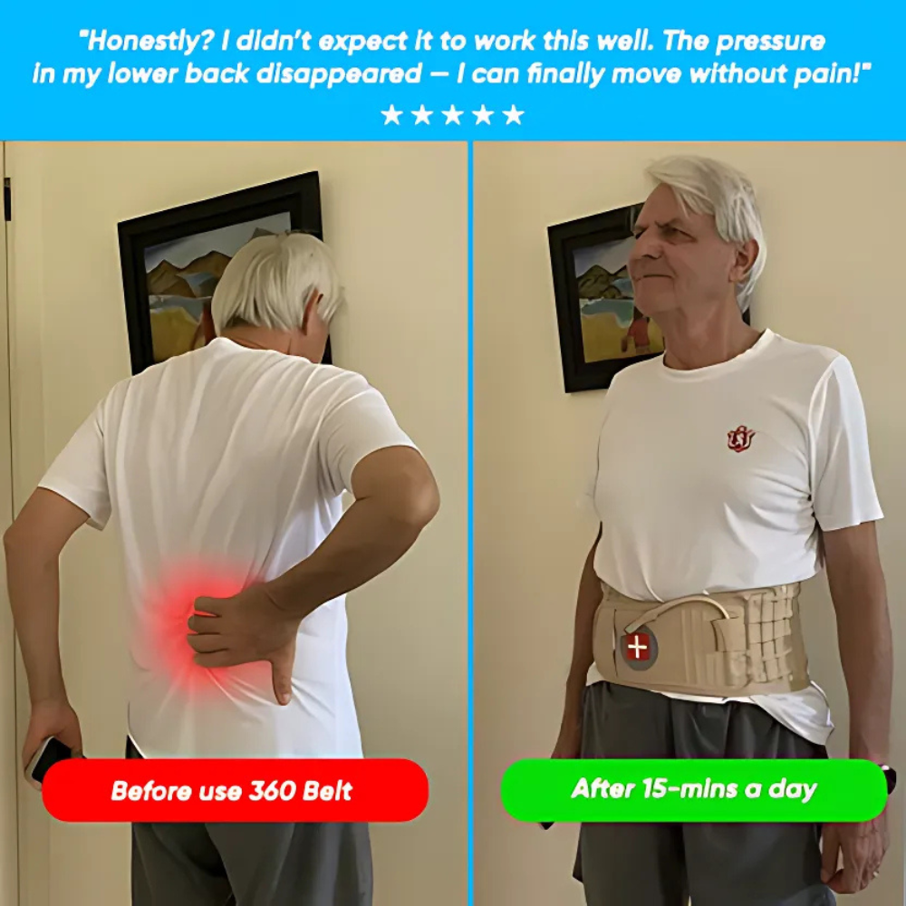 Handeelife™ 360 Belt - 15 Minutes a Day to a Pain-Free Life