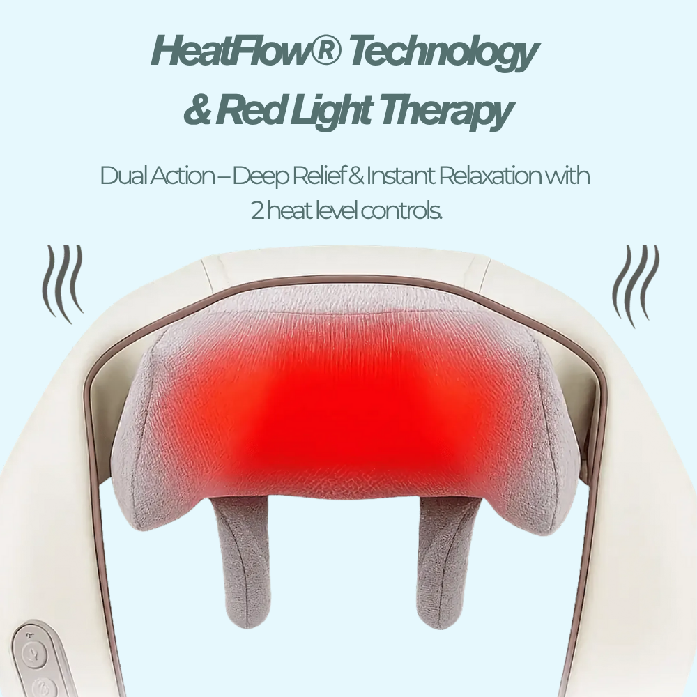 Handeelife™ Heated Neck & Shoulder Massager