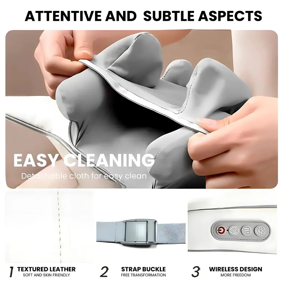 Handeelife™ Heated Neck & Shoulder Massager