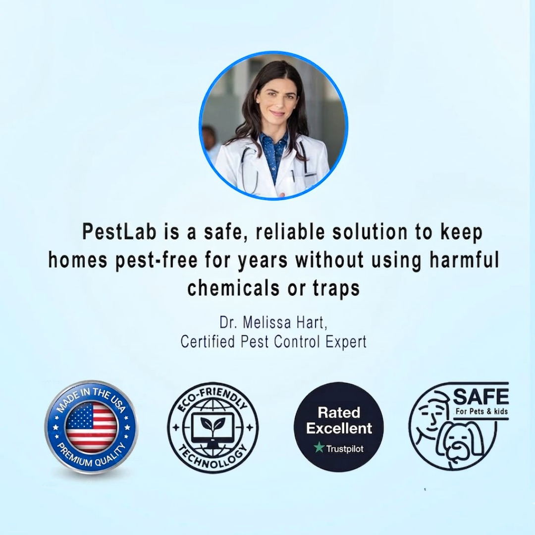 PestLab 2026 Upgraded Rodent Repeller -Banish Pests For Good