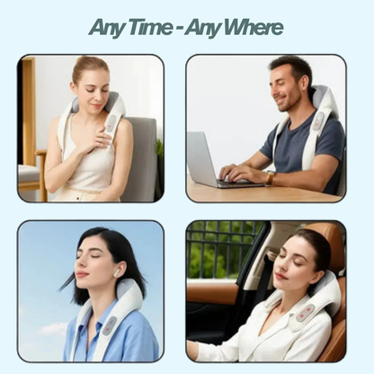 Handeelife™ Heated Neck & Shoulder Massager