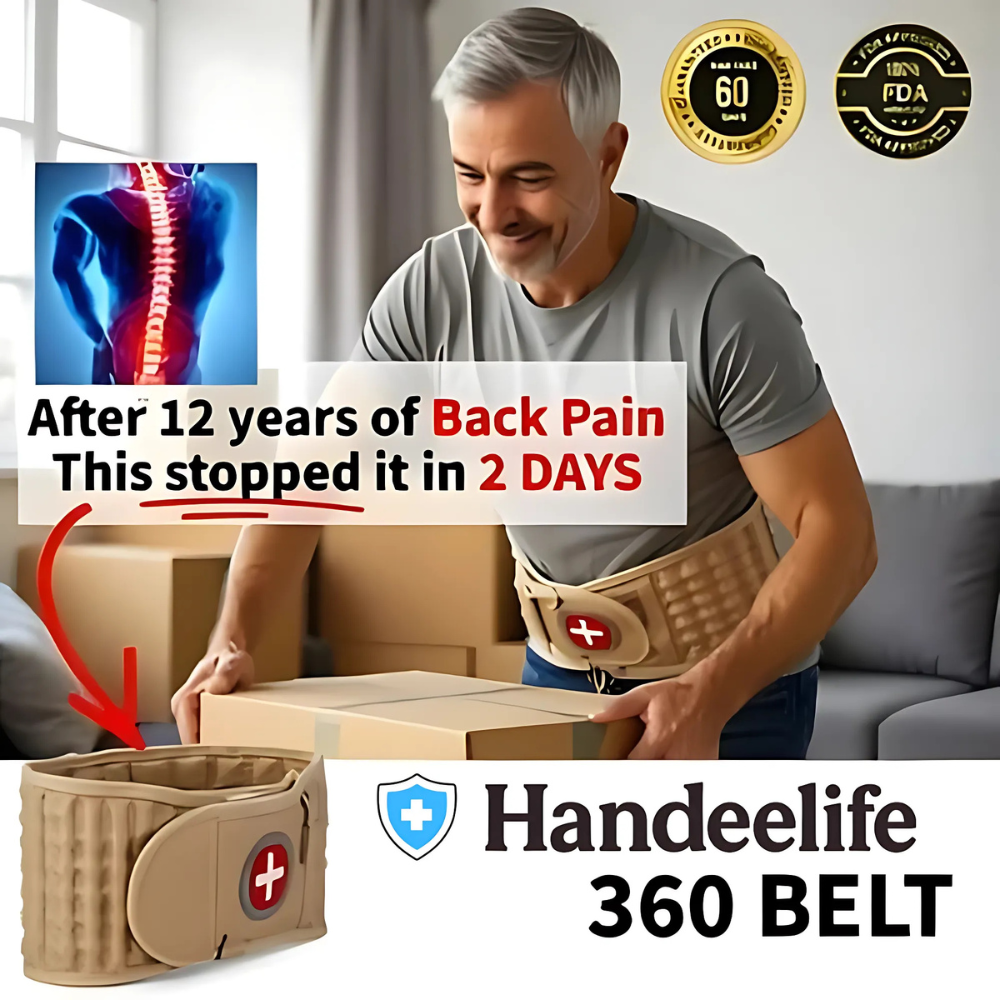Handeelife™ 360 Belt - 15 Minutes a Day to a Pain-Free Life