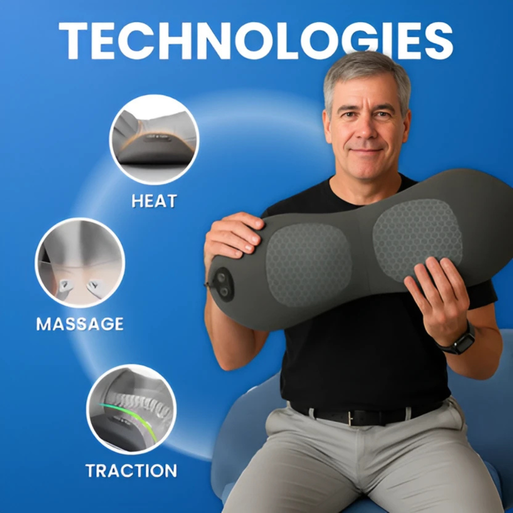 Handeelife™ Triple Fusion Pillow for Back Pain Relief