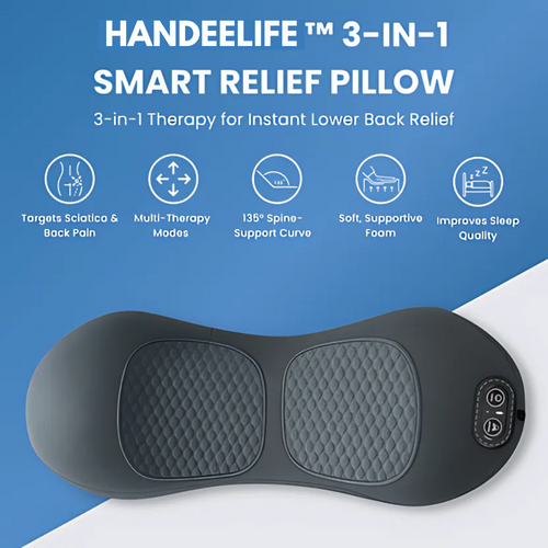 Handeelife™ Triple Fusion Pillow for Back Pain Relief