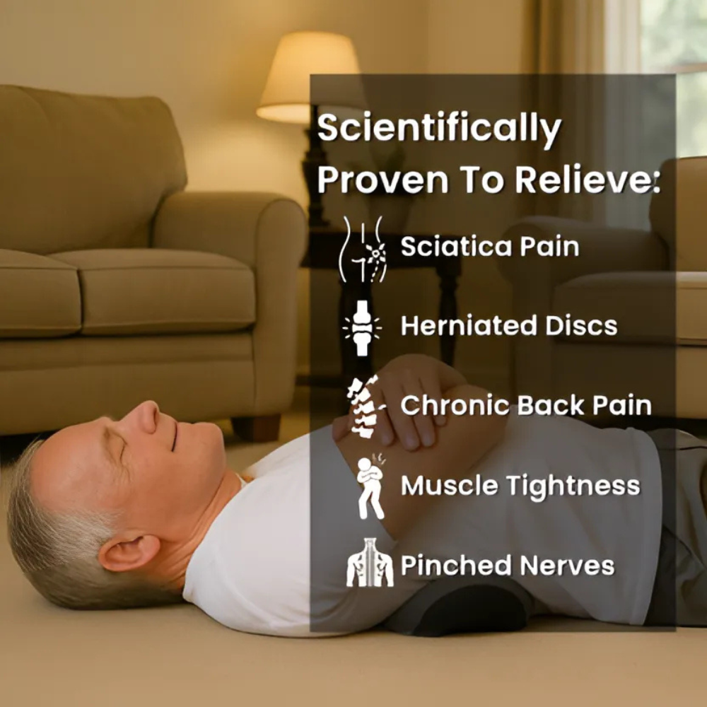 Handeelife™ Triple Fusion Pillow for Back Pain Relief