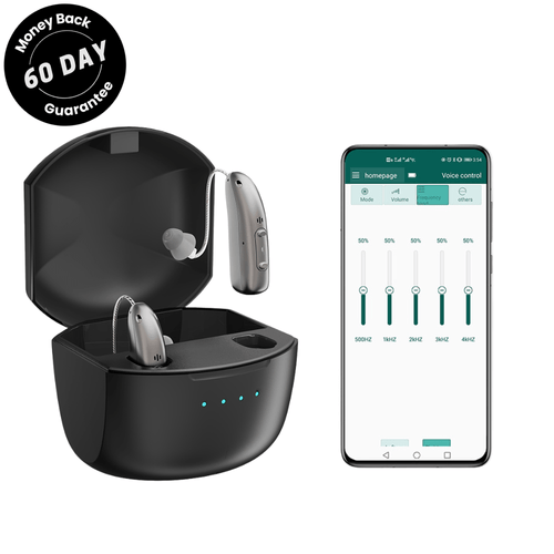 Handeelife Bluetooth Hearing Aids (App Controlled)