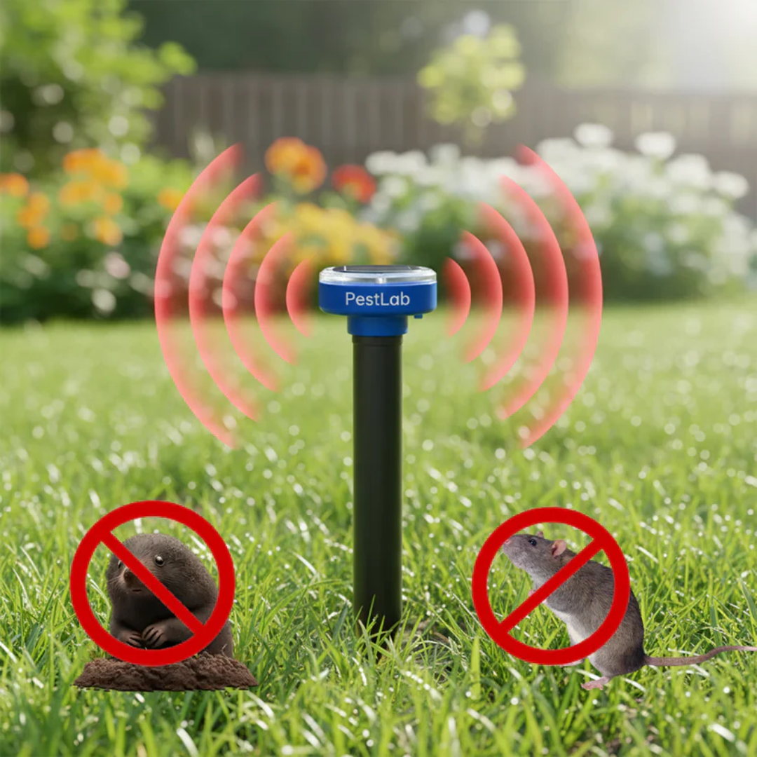 PestLab Outdoor Protector - Banish Moles, Voles, Snakes, Rodents and Other Pests For Good