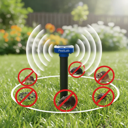 PestLab Outdoor Protector - Banish Moles, Voles, Snakes, Rodents and Other Pests For Good