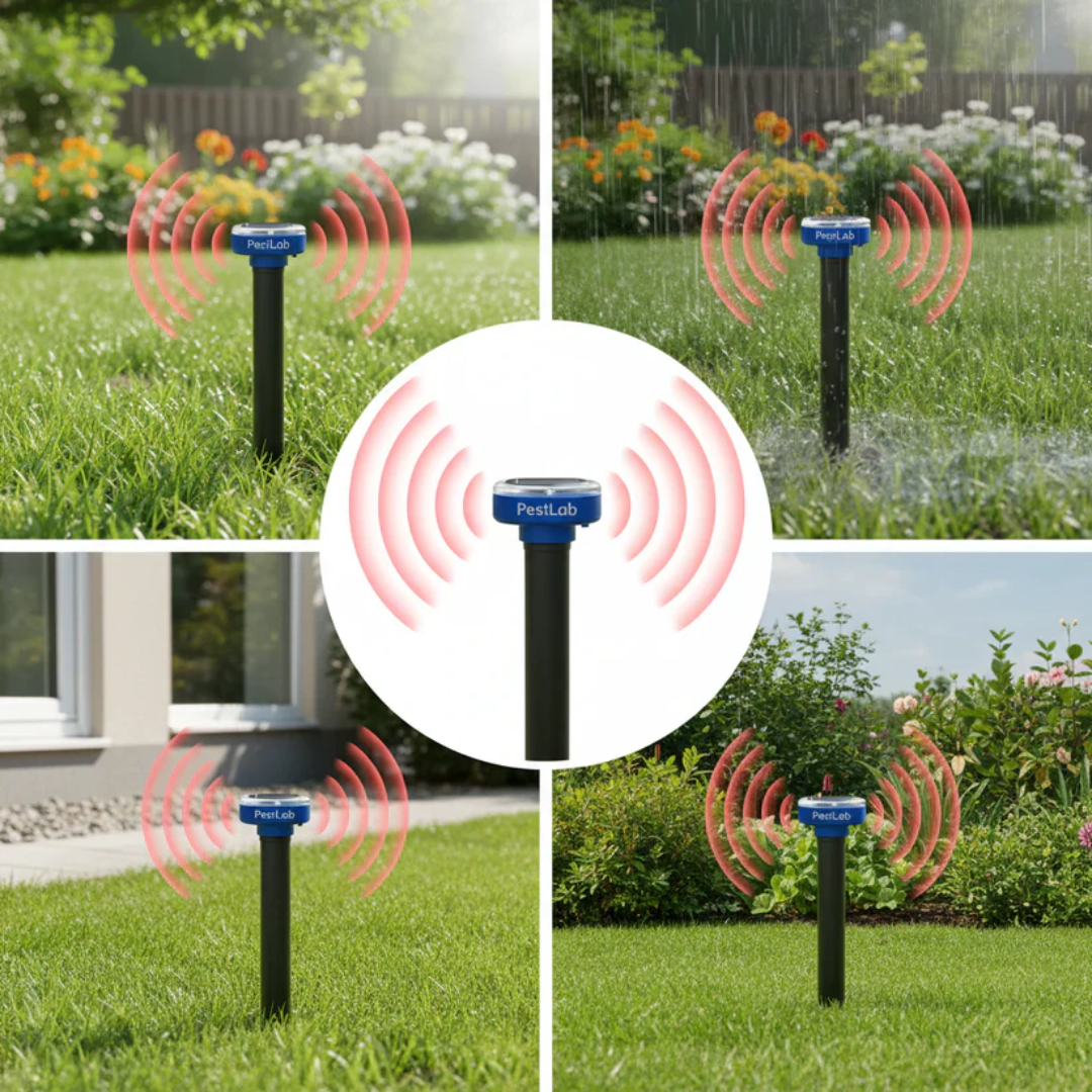 PestLab Outdoor Protector - Banish Moles, Voles, Snakes, Rodents and Other Pests For Good