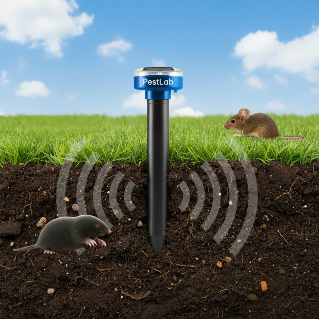 PestLab Outdoor Protector - Banish Moles, Voles, Snakes, Rodents and Other Pests For Good