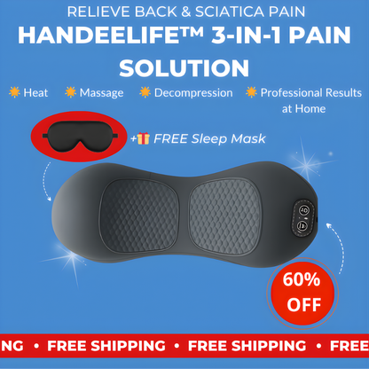 Handeelife™ Triple Fusion Pillow for Back Comfort and Support