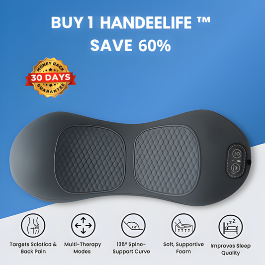 Handeelife™ Triple Fusion Pillow for Back Comfort and Support