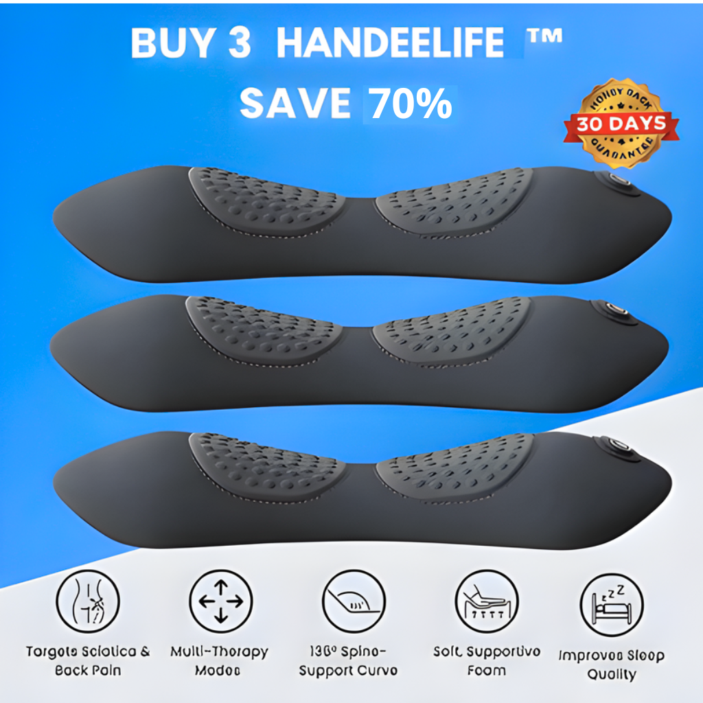 Handeelife™ Triple Fusion Pillow for Back Comfort and Support