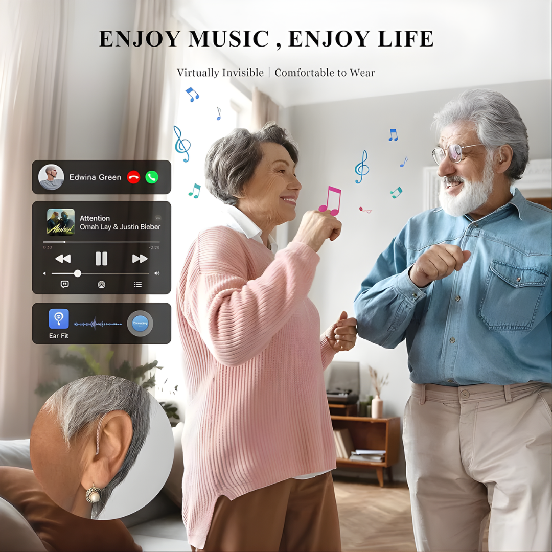 RIC Bluetooth Hearing Aids (App Controlled)