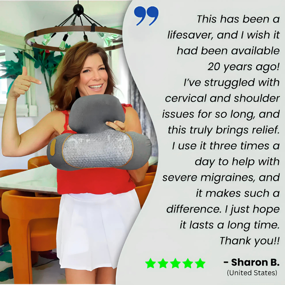 Handeelife™ 3-in-1 Neck Massage Pillow