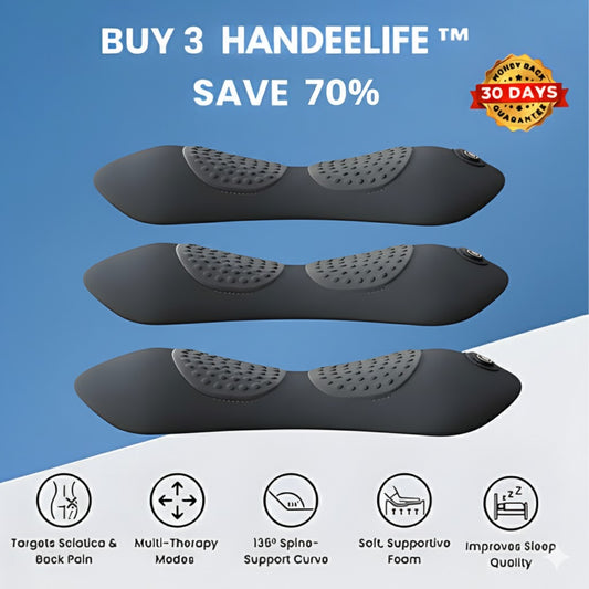 Handeelife™ Triple Fusion Pillow for Back Comfort and Support